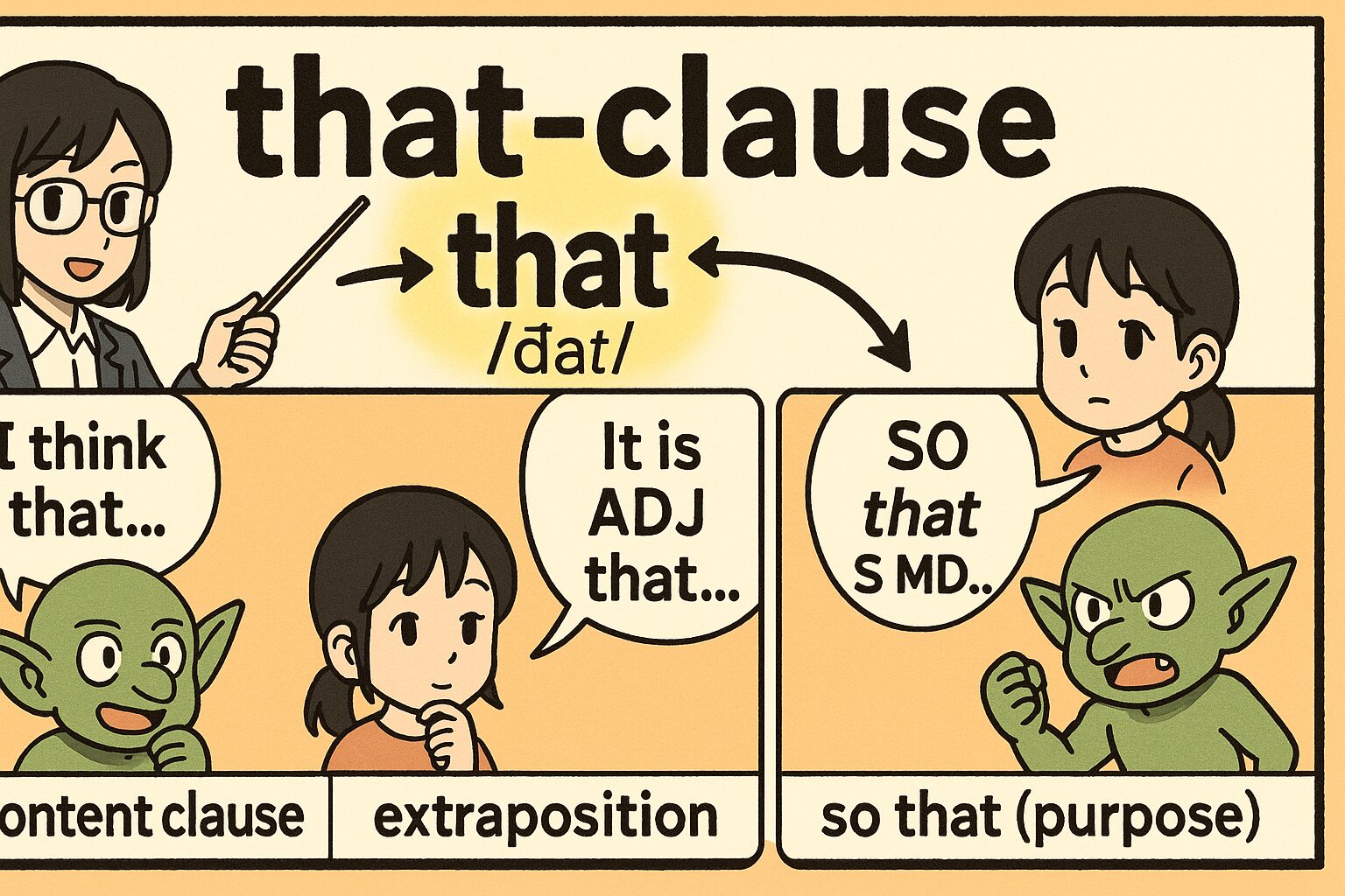 that節をよく表した漫画絵